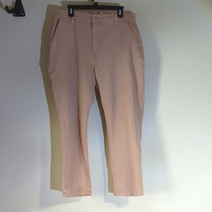 Old Navy Pink Chinos Tailored Style